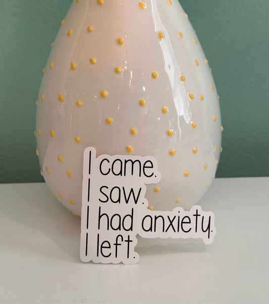 Anxiety Sticker