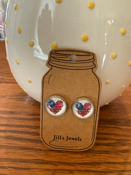 Patriotic/Leopard Stud