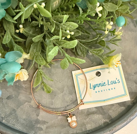 RoseGold Pearl Bracelet