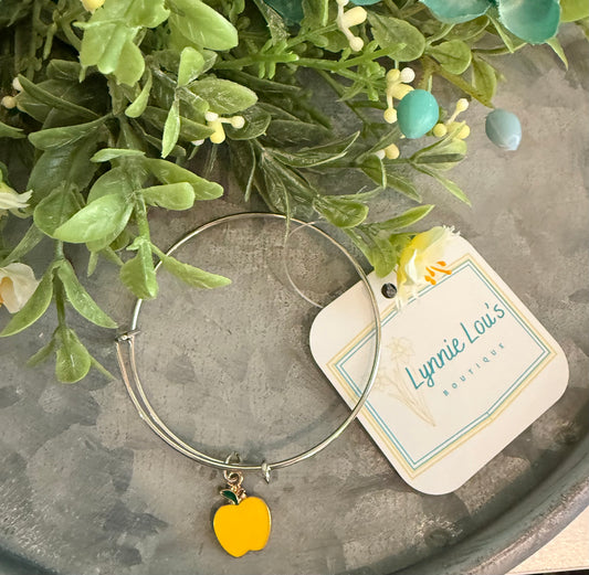 Yellow Apple Bracelet
