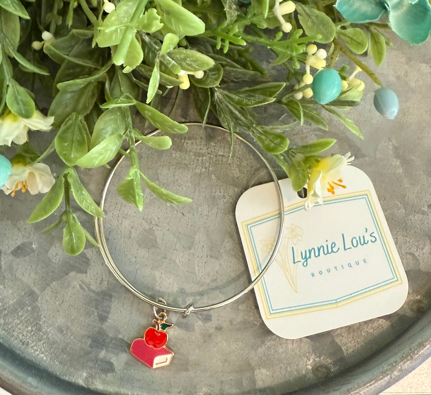 Pink Book Bracelet