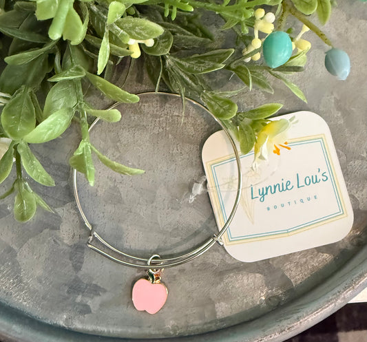 Pink Apple Bracelet
