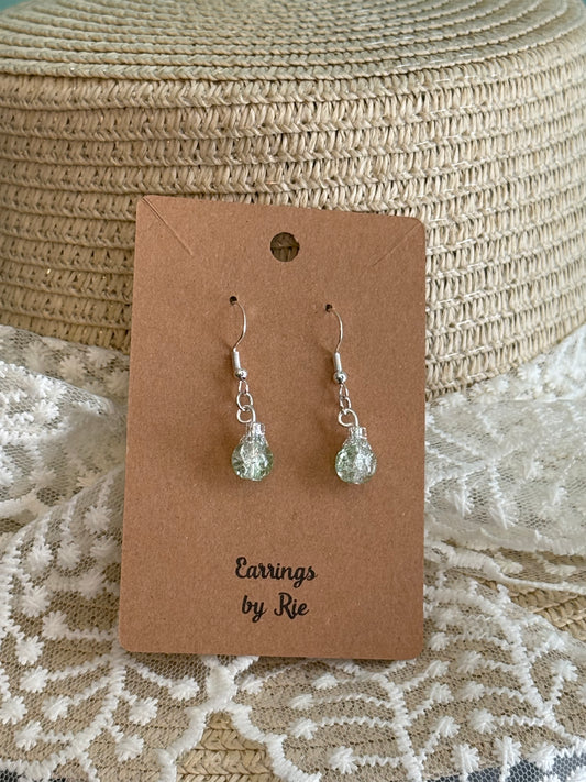 Mint TearDrop Earrings