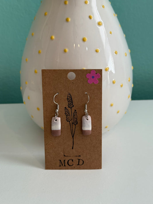 Clay Tri-Color Earring