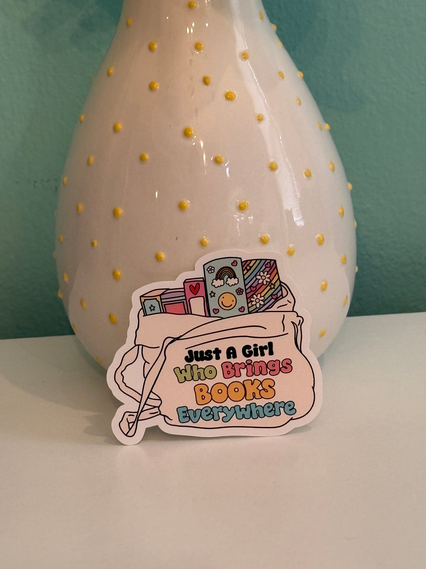 Bring Books Sticker