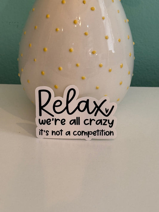 Relax Sticker