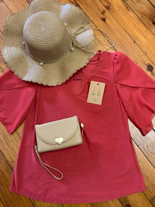 Crimson Angel Blouse