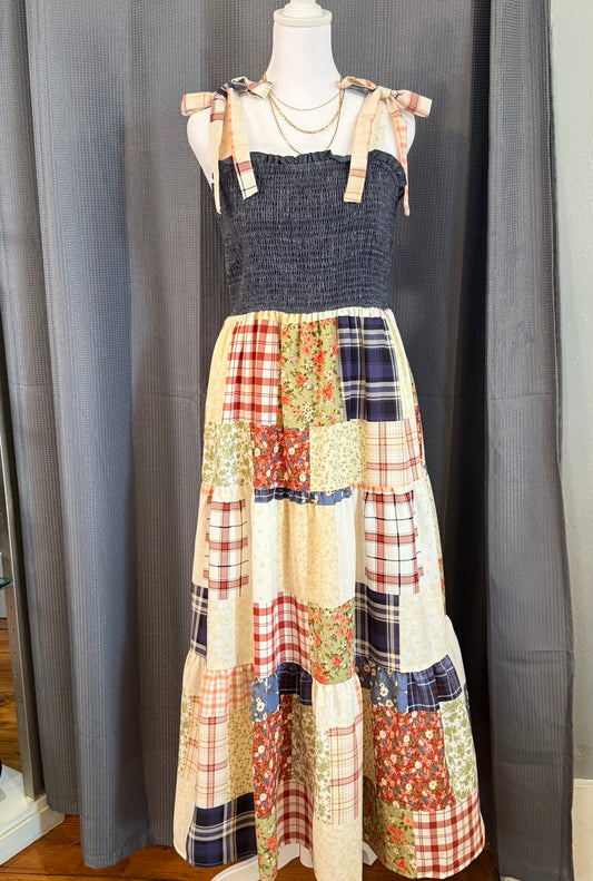 Patchwork Dress