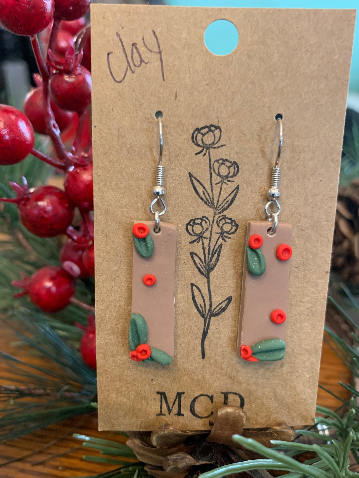 LongHolly Clay Earring