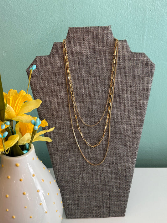 Gold Layered Necklace