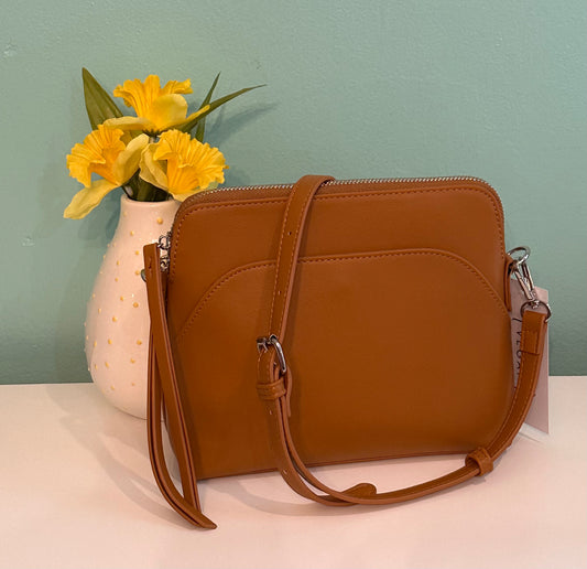 Lt.Brown Classy Crossbody