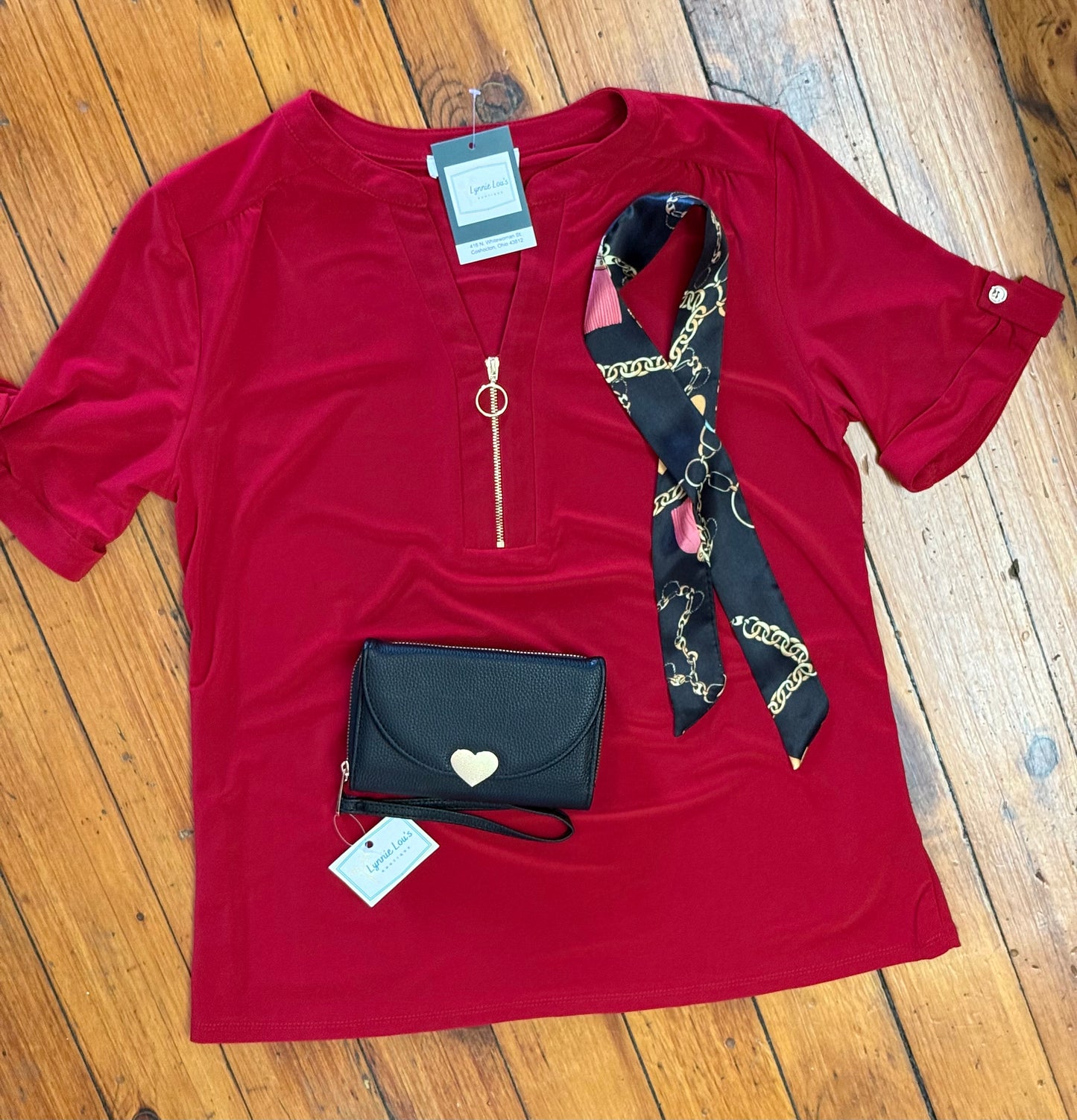 Red Mandarin Top