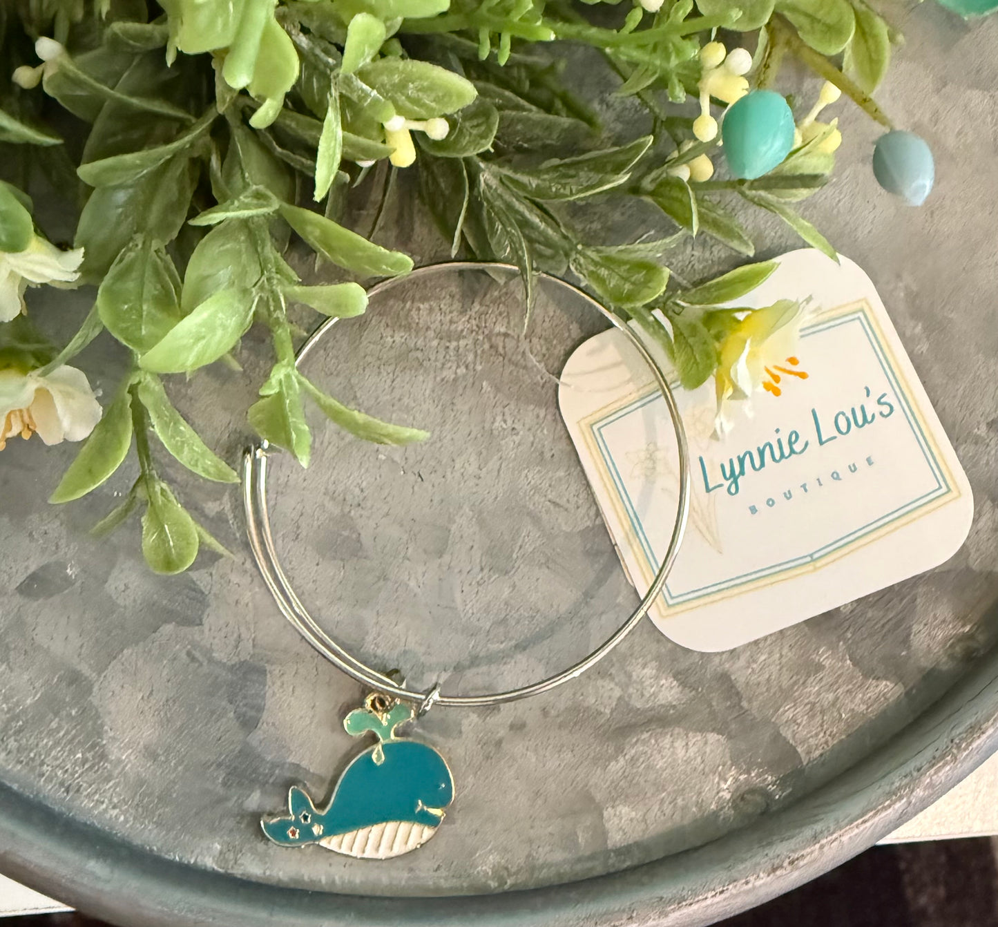 Blue Whale Bracelet