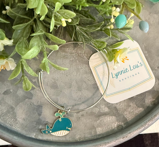 Blue Whale Bracelet