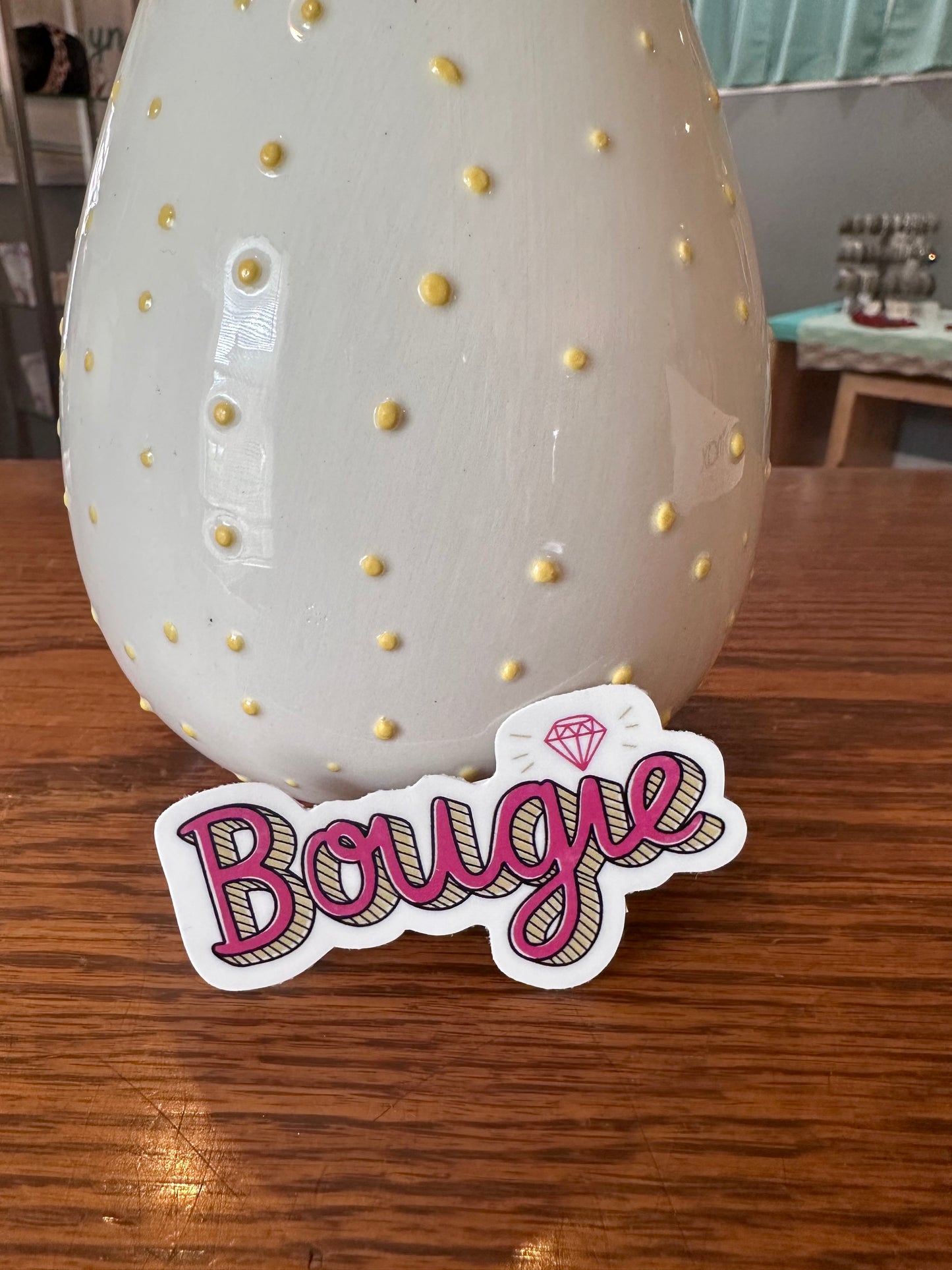 Bougie Sticker