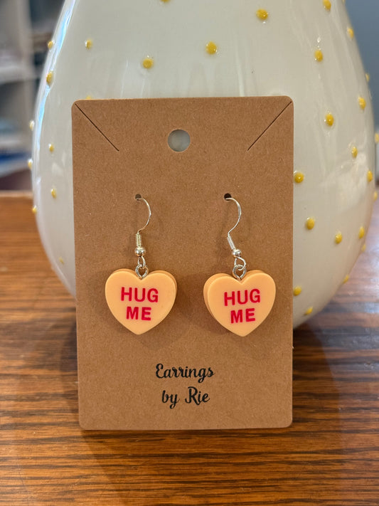 Orange HUGME Earrings