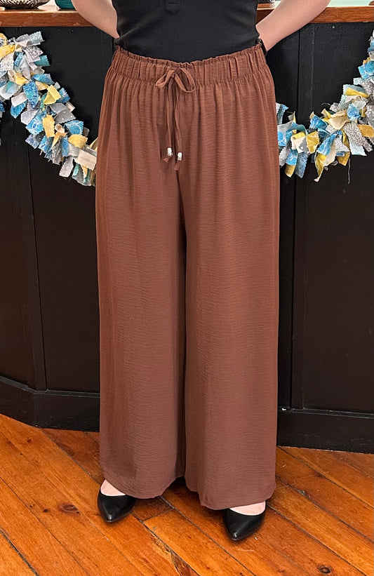 Brown Palazzo Pant