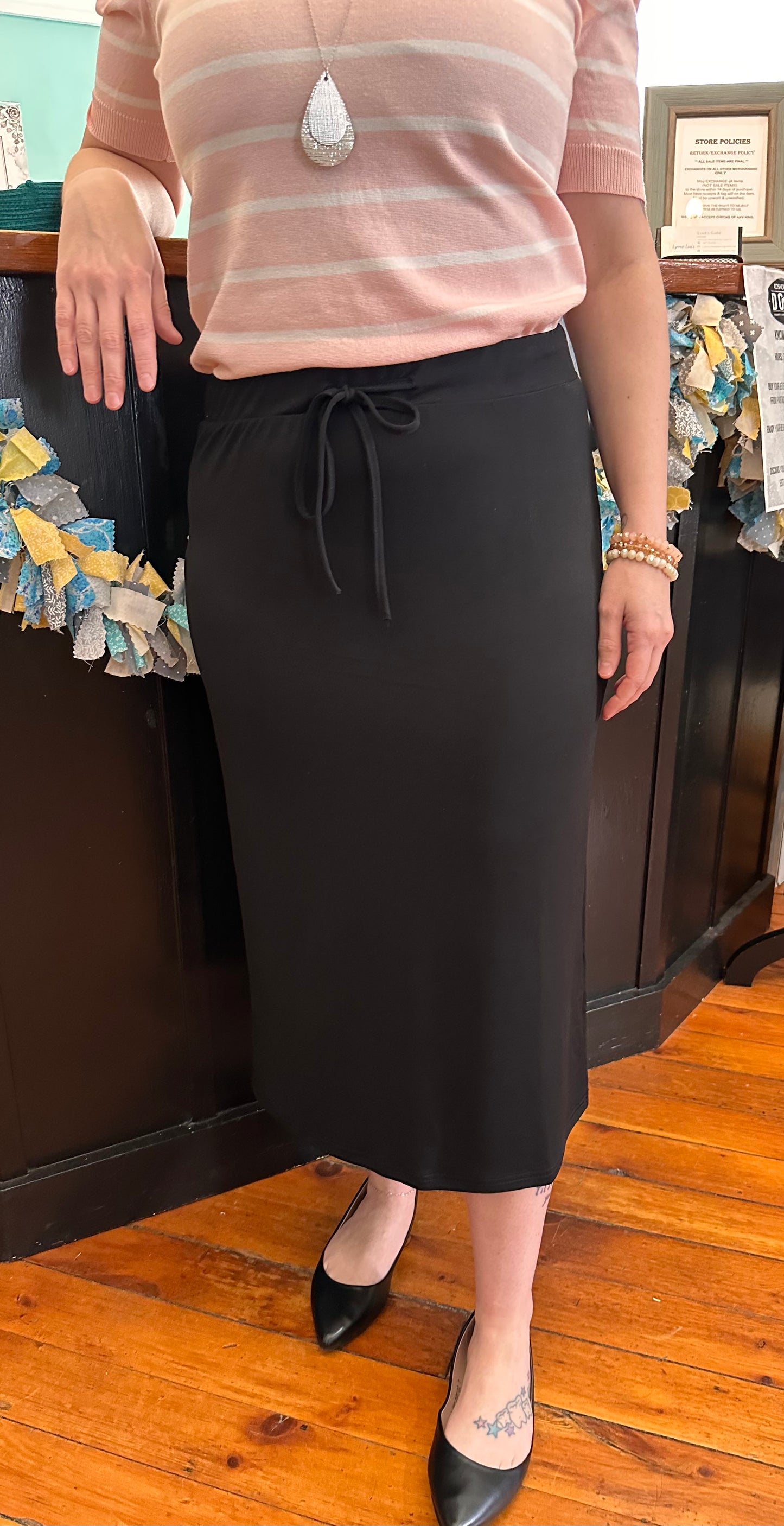 Black Pencil Skirt