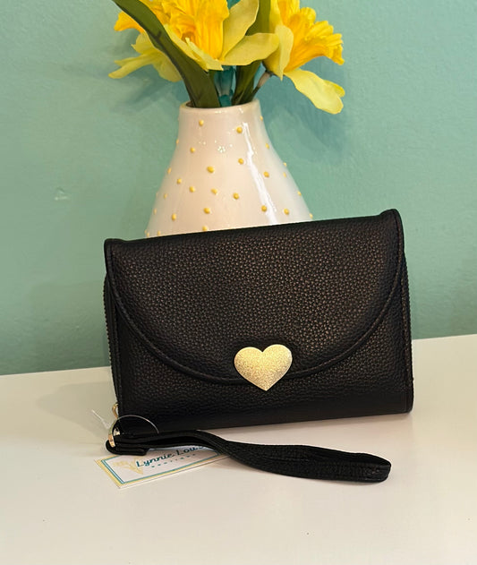 Black Heart Wallet