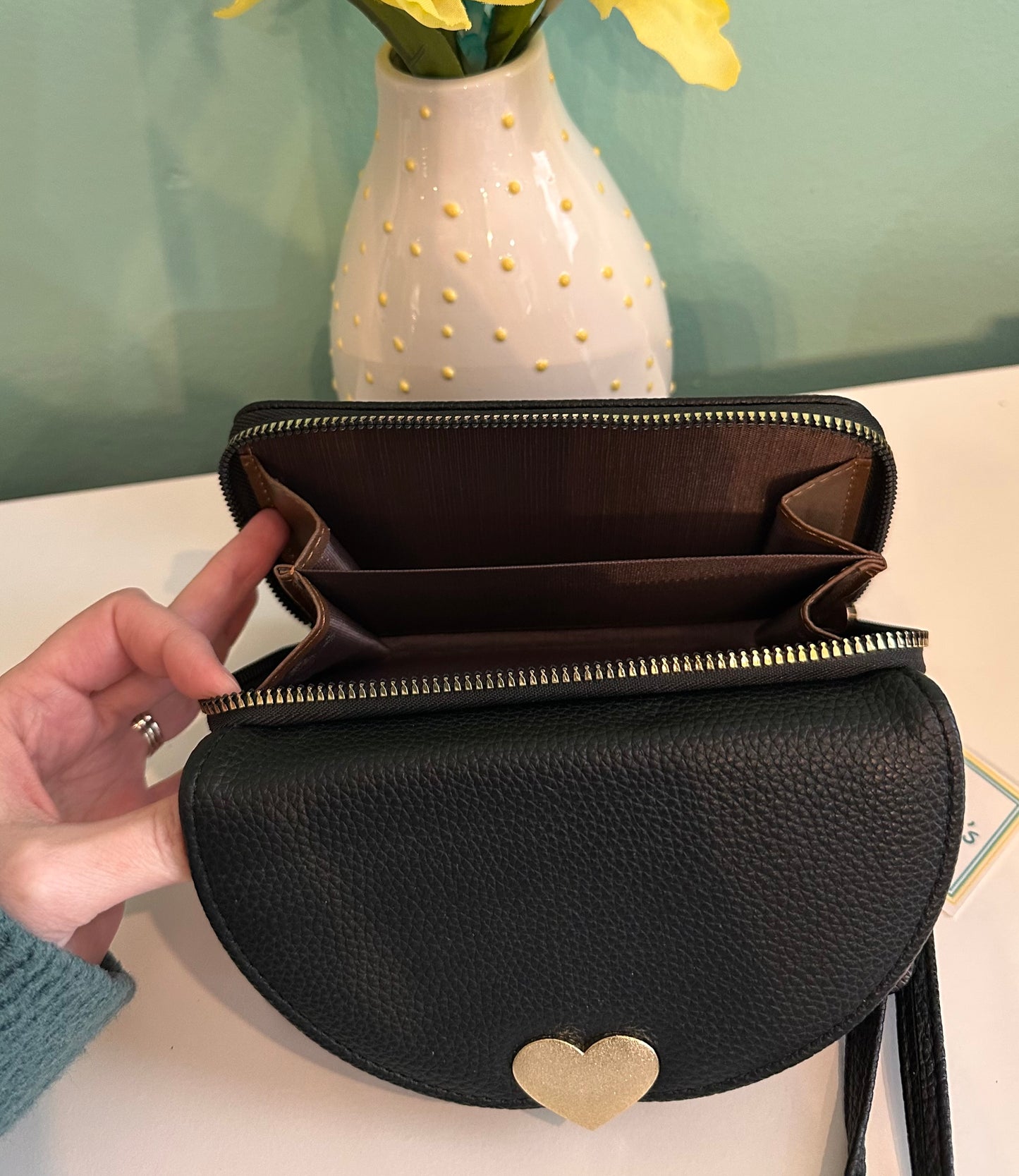 Black Heart Wallet