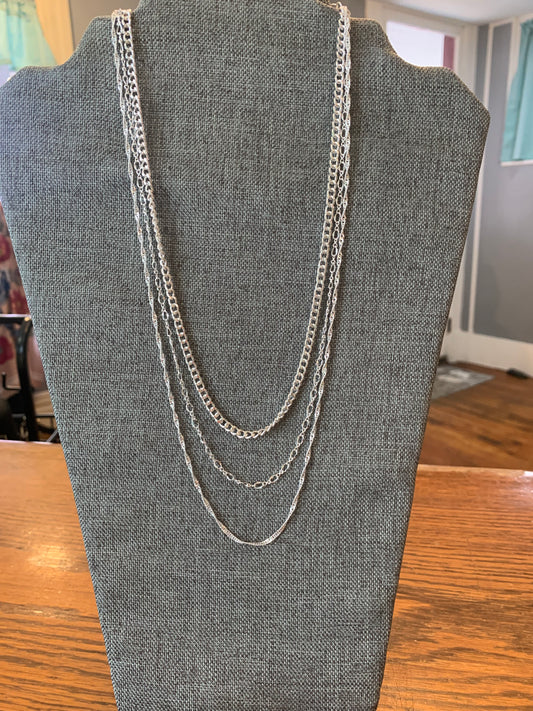 3 Strand Mixed Necklace